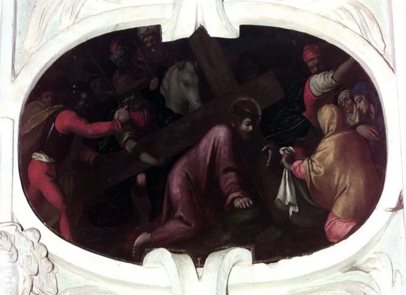 Gesù Cristo sul Monte Calvario